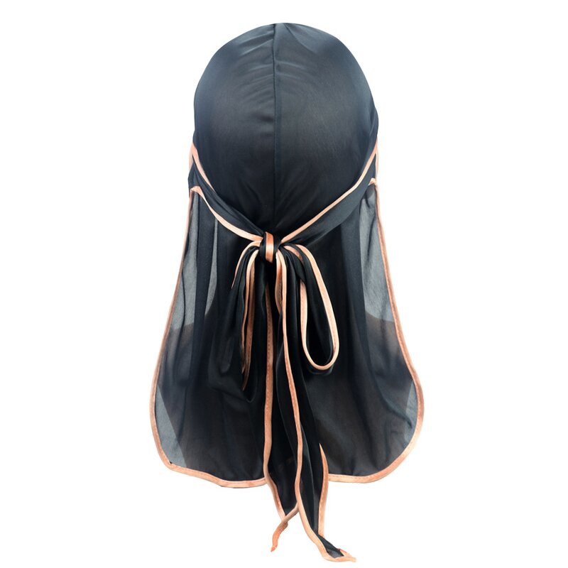 Silk Durag Supplier - Wholesale Custom Logo Long Tail Satin Designer Hip Hop