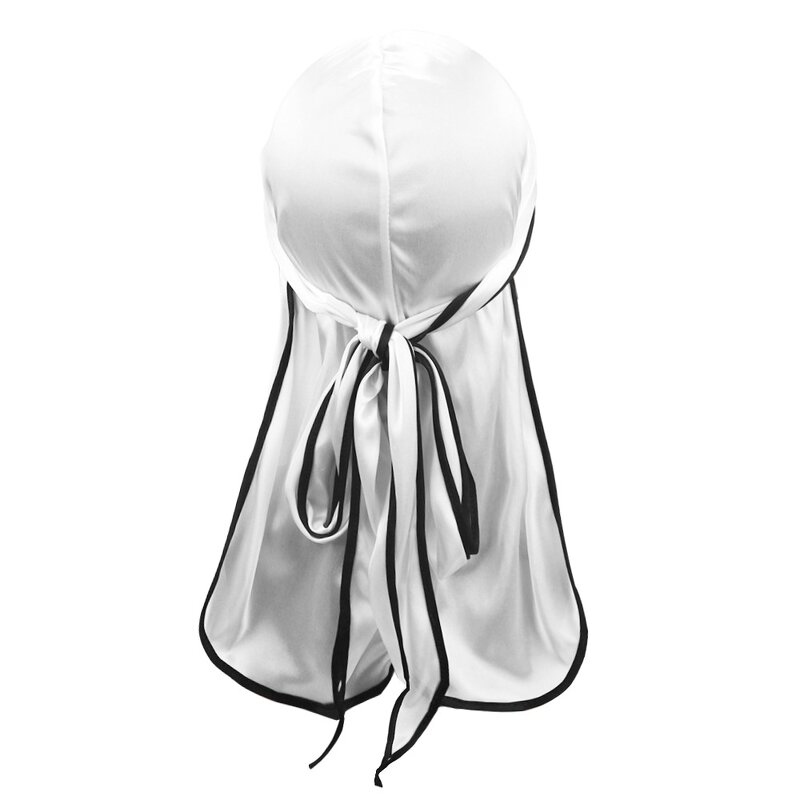 Silk Durag Supplier - Wholesale Custom Logo Long Tail Satin Designer Hip Hop