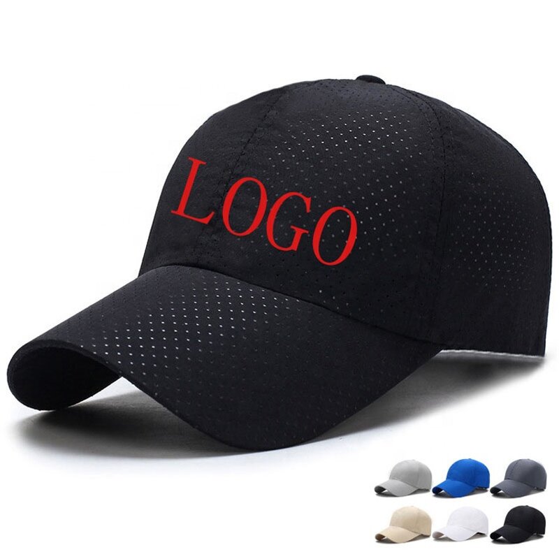 Quick Dry Baseball Hats Supplier - High Quality Wholesale Unisex Running Golf Sports