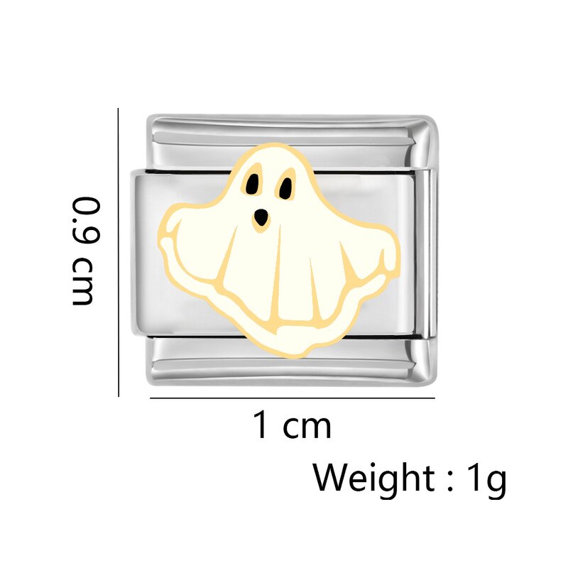 Halloween Bracelet Factory - Stainless Steel DIY Italian Charm Bracelets Kits