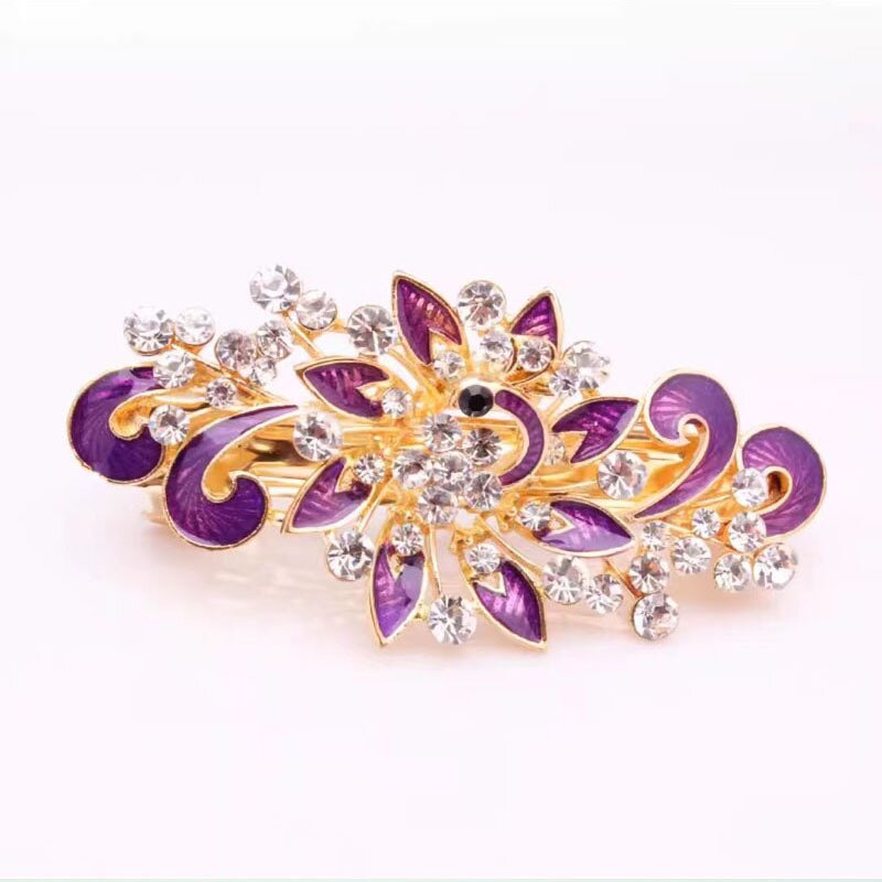 Rhinestone Hair Clip Factory - New Fashion Korean Hair Accessories