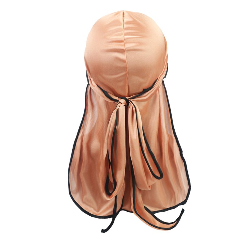 Silk Durag Supplier - Wholesale Custom Logo Long Tail Satin Designer Hip Hop