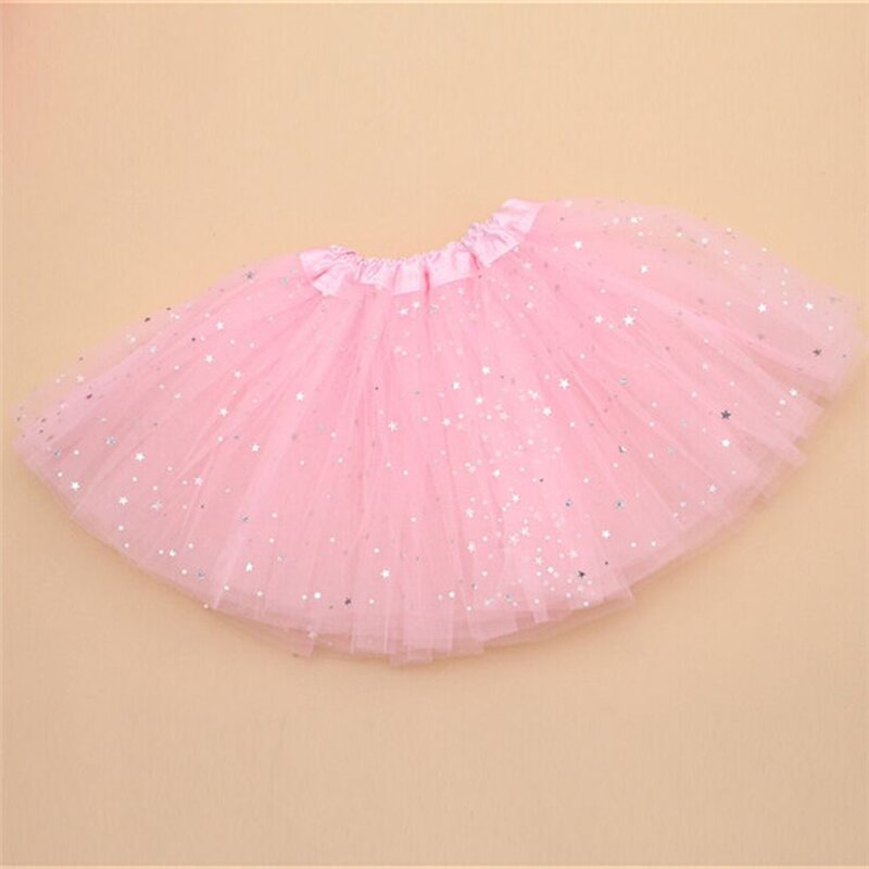 Baby Girl Skirt Factory - Newborn Princess Dance Sequined Mini Chiffon Tutu