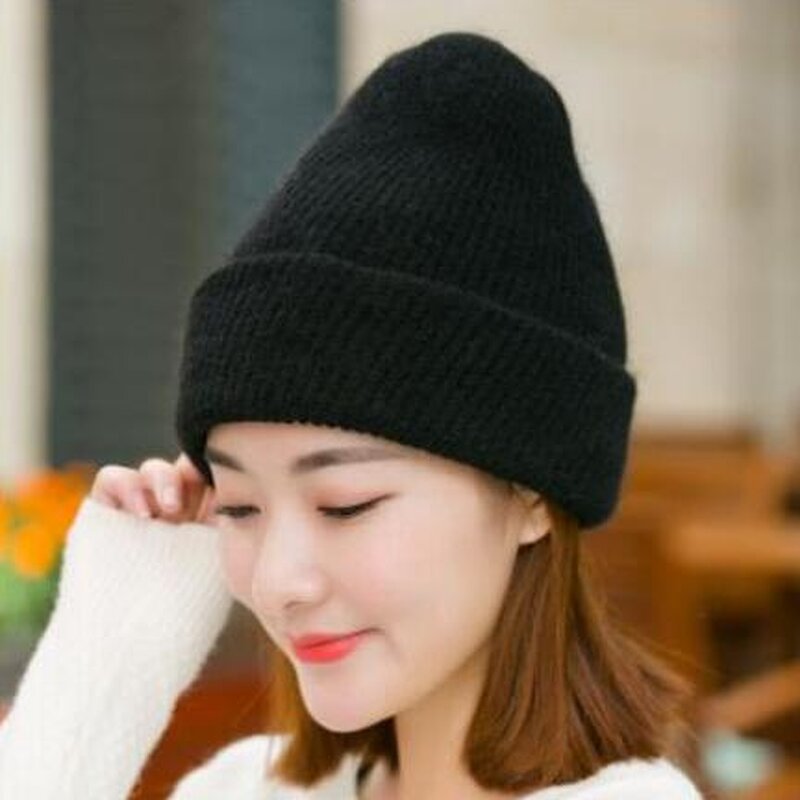 Ski Beanie Supplier - Wholesale Custom Knit Blend Winter Warm Soft Angora Blend