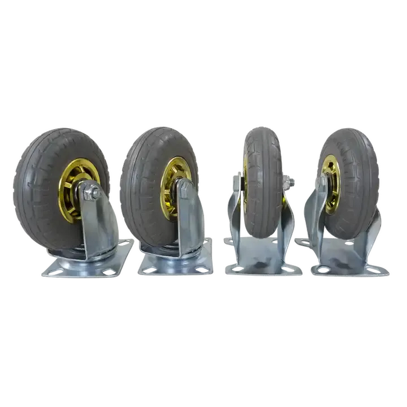 Flatbed Cart Supplier - Uni-Silent Stainless Steel Foldable for Luggage Tools Push