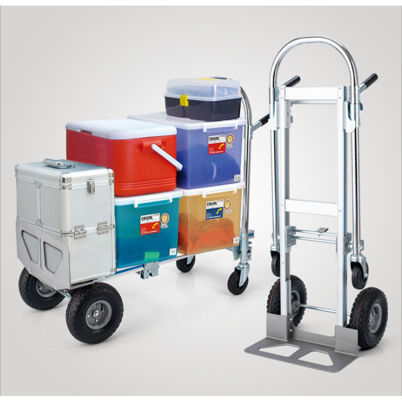 Two-wheel Folding Hand Truck Supplier - Uni-Silent 250kgs Straight-Back Frame Trucks