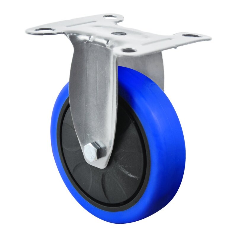 Panel Truck Cart Supplier - Uni-Silent 300kg with Guardrail Platform Trolley Hand Cart