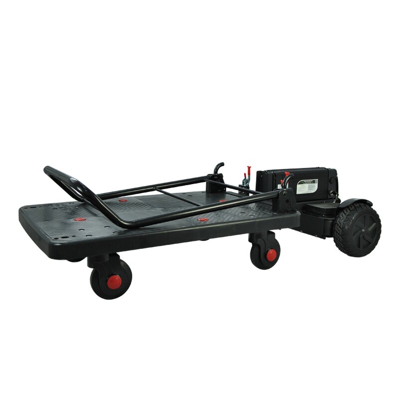 Electric Plastic Trolley Manufacturer - Uni-Silent 300kgs Heavy Duty Warehouse Logistics