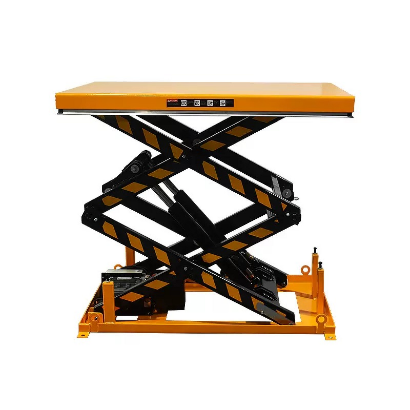 Scissor Lift Table Trolley Factory - Uni-Silent 1000kgs Stationary Mobile Hydraulic Lift Table