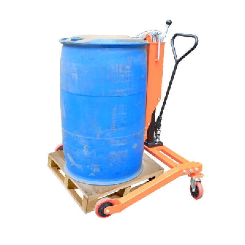 Hydraulic Oil Drum Lifting Supplier - Uni-Silent 350kgs Equipment Machincal Carrier Stacker Dumping