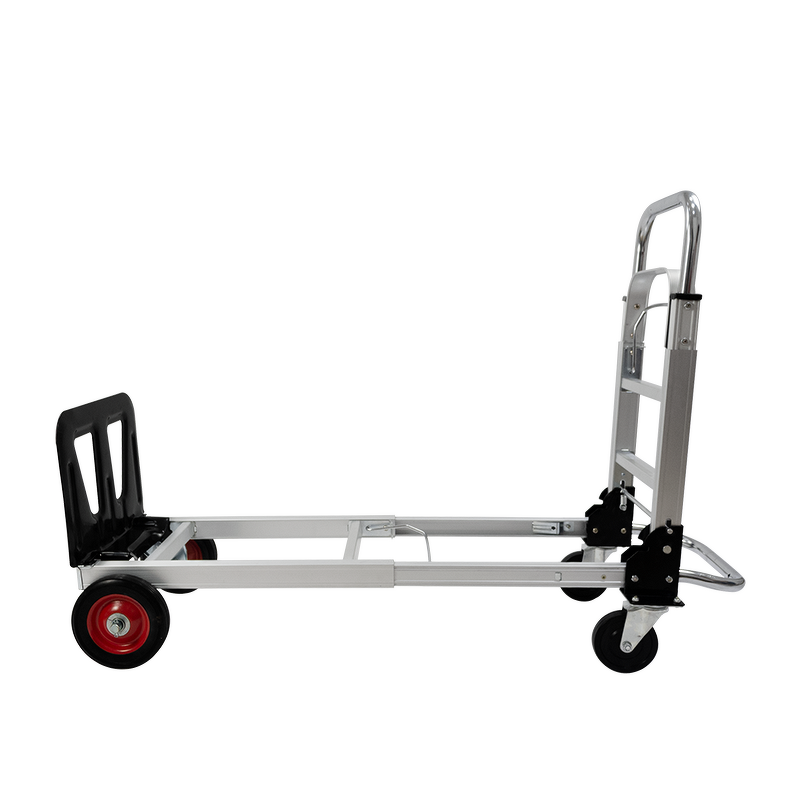 Folding Collapsible Utility Dolly Supplier - Uni-Silent Logistics Multipurpose Aluminum Trolley