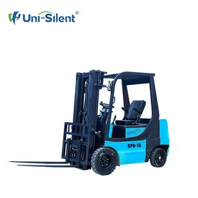 Electric Forklift Supplier - Uni-Silent 1.5 Ton Fork Lifter Small Mini Battery for Sales