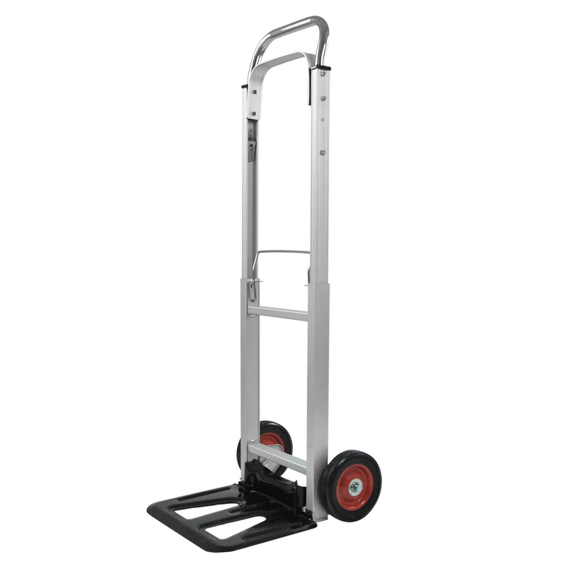 Customized Aluminum Portable Trolley Factory - Uni-Silent 90kgs Foldable Telescopic Handle Wheels