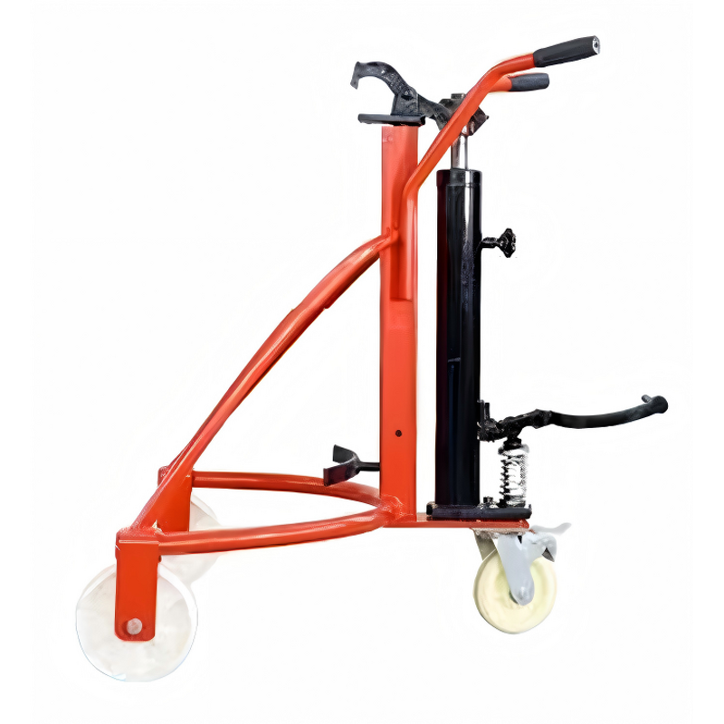 Oil Drum Truck Manufacturer - Uni-Silent Manual 450kg Hand Oil Drum Lifting Machine Trolley
