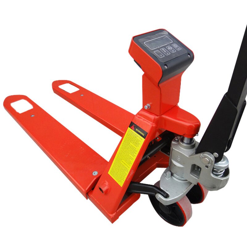 Manual Hydraulic Pallet Truck Manufacturer - Uni-Silent 2 Ton with Scale CE Certified for Warehouse
