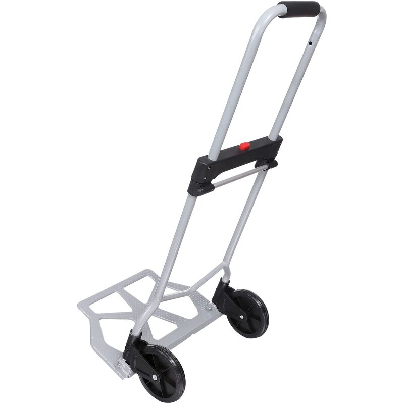 Foldable Aluminum Cart Manufacturer - Uni-Silent 80kgs Lightweight Folding Hand Trolley Cart