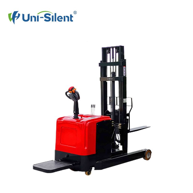 Electric Pallet Stacker Supplier - Uni-Silent 2 Ton 4.5M Auto Self Load Full Electric Walkie