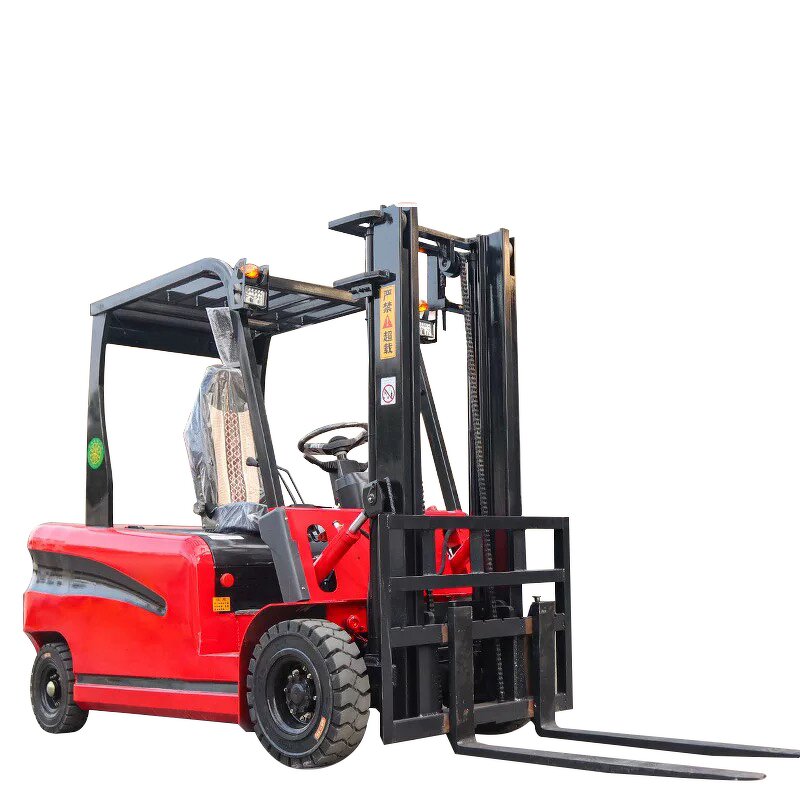 Electrical Forklift Factory - Uni-Silent 3.5Ton 3500kgs Warehouse Handling 4 Wheel Montacargas