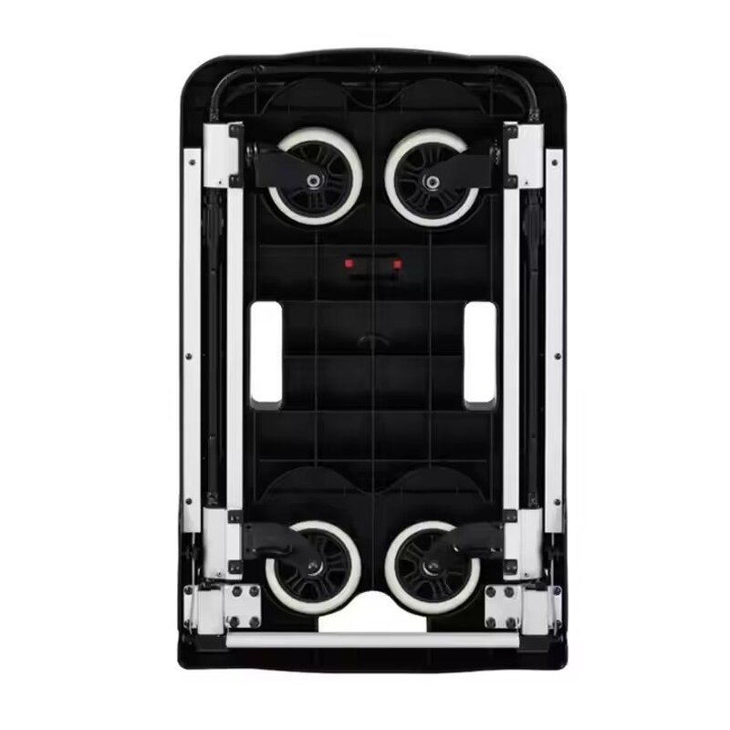 Heavy Duty Aluminium Hand Trolley Supplier - Uni-Silent 150kgs 4 Wheels Foldable Portable