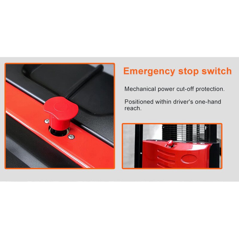 Electric Lifting Walkie Forklift Factory - Uni-Silent 1.5T 4.5m Machinery Repair Shops Pallet Stacker