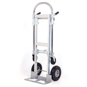 Heavy Duty Industrial Hand Push Cart Manufacturer - Uni-Silent 250kg 2 in 1 Folding Platform Truck