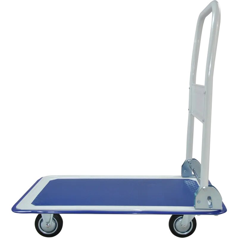 Steel Platform Trolley Manufacturer - Uni-Silent 150KG Loading Folding Hand Cart Portable