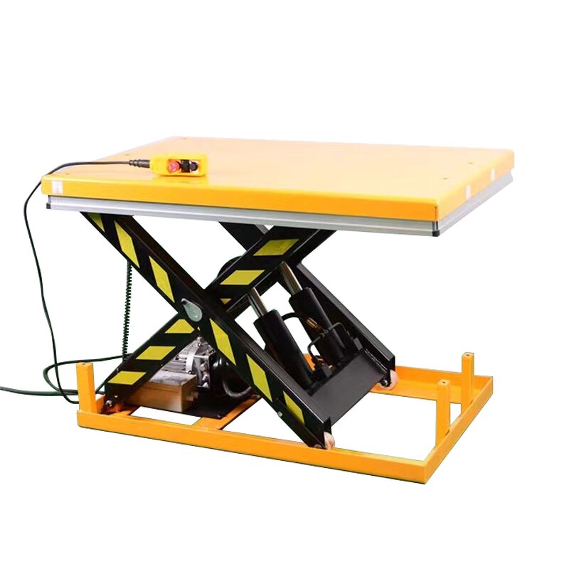 Heavy Duty Electric Scissor Lift Table Factory - Uni-Silent 1000kgs for Warehouse CE Certified