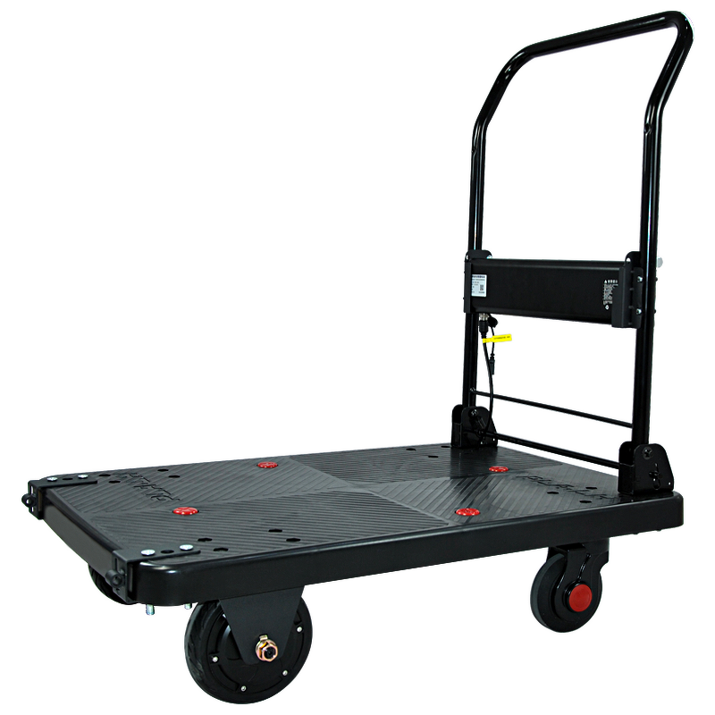 Electric Plastic Platform Truck Supplier - Uni-Silent 300kgs Heavy Duty Electrical Folding