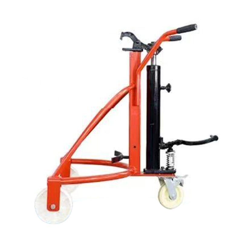 Oil Drum Truck Manufacturer - Uni-Silent Manual 450kg Hand Oil Drum Lifting Machine Trolley