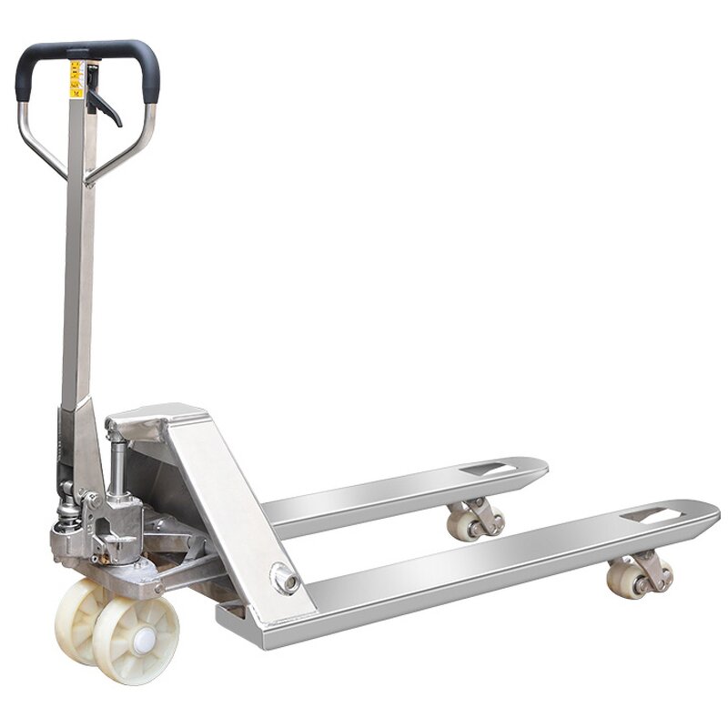 Hand Pallet Truck Factory - Uni-Silent 2 Ton Stainless Steel for Indoor/Outdoor Use