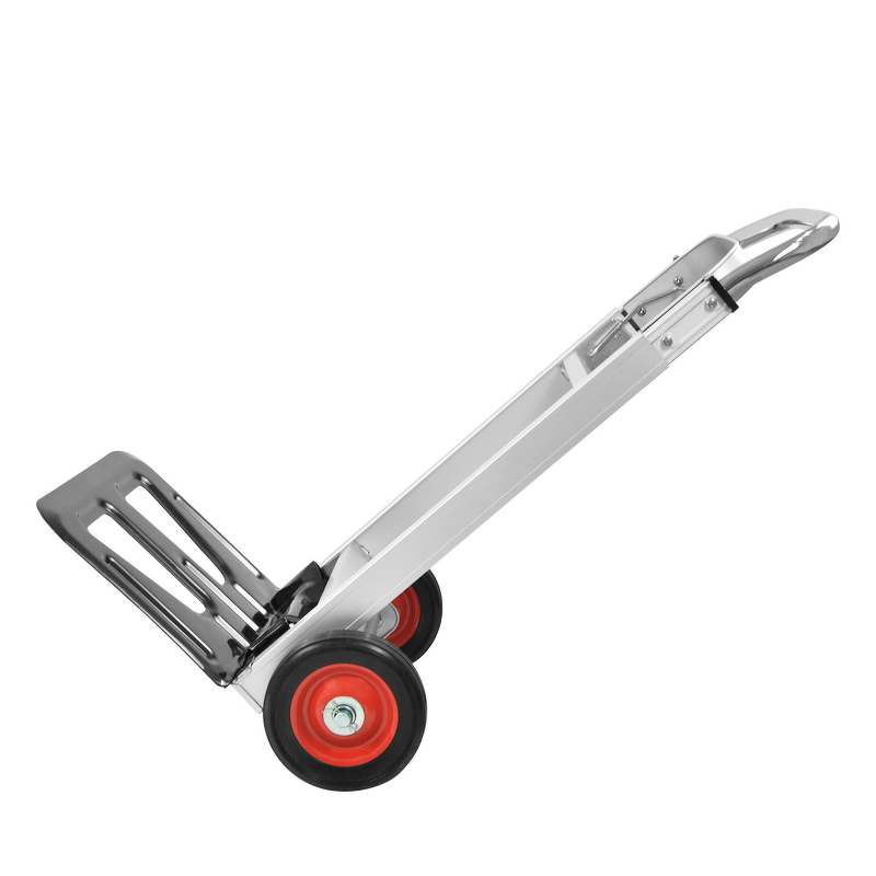Customized Aluminum Portable Trolley Factory - Uni-Silent 90kgs Foldable Telescopic Handle Wheels