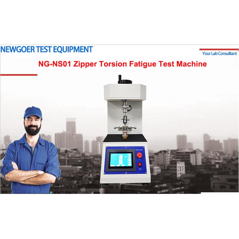 Zipper Torsion Tester Manufacturer - Universal Head Torque Life Durability Test