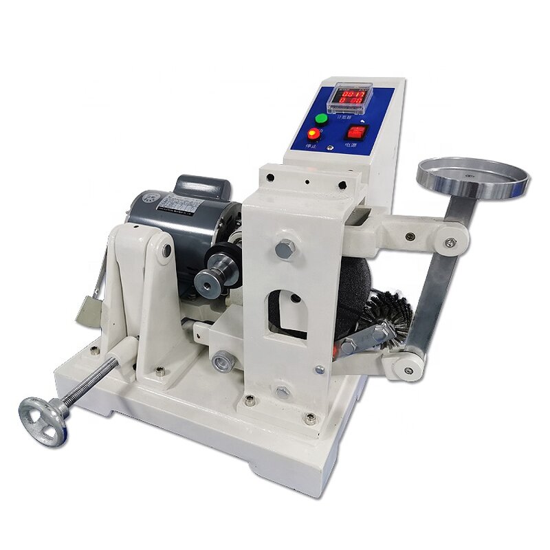 AKRON Abrasion Tester Factory - ISO 4649 for Rubber & Shoe Sole Abrader