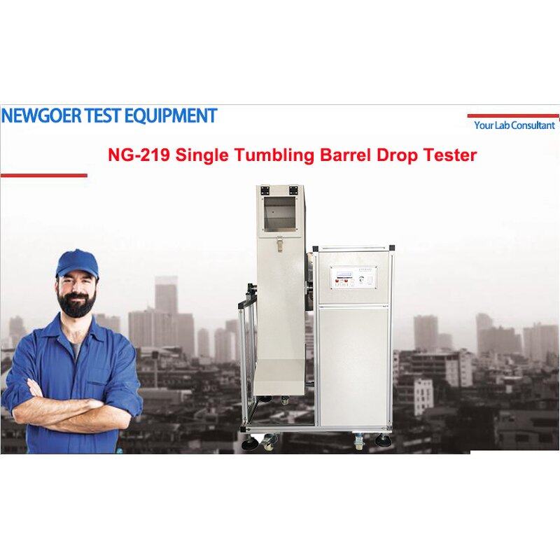 Tumbling Barrel Drop Tester Supplier - IEC 60068-2 Drum Rolling Drop Testing