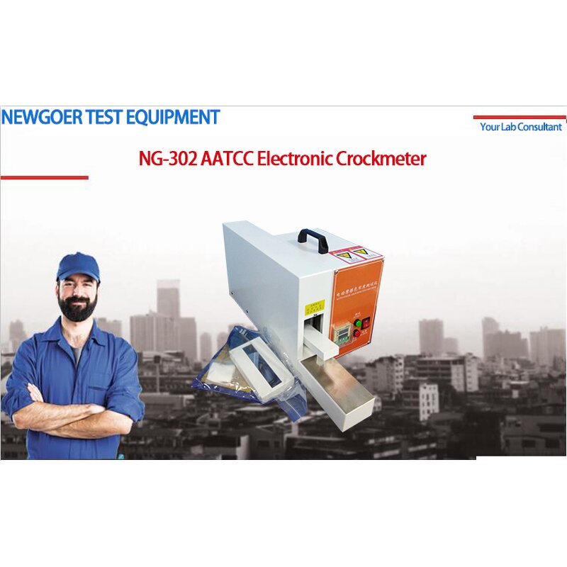 Color Fastness Tester Factory - ISO AATCC Dry Wet Rubbing Crocking Tester