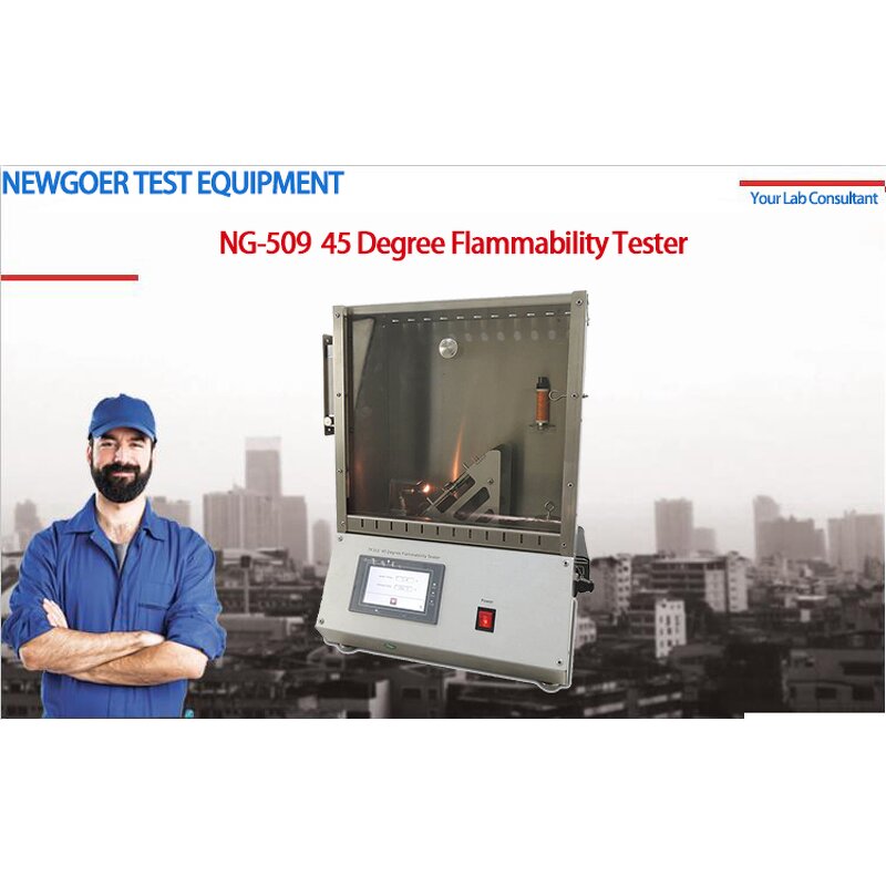 45 Degree Flammability Tester Factory - Textile Combustion Testing Machine