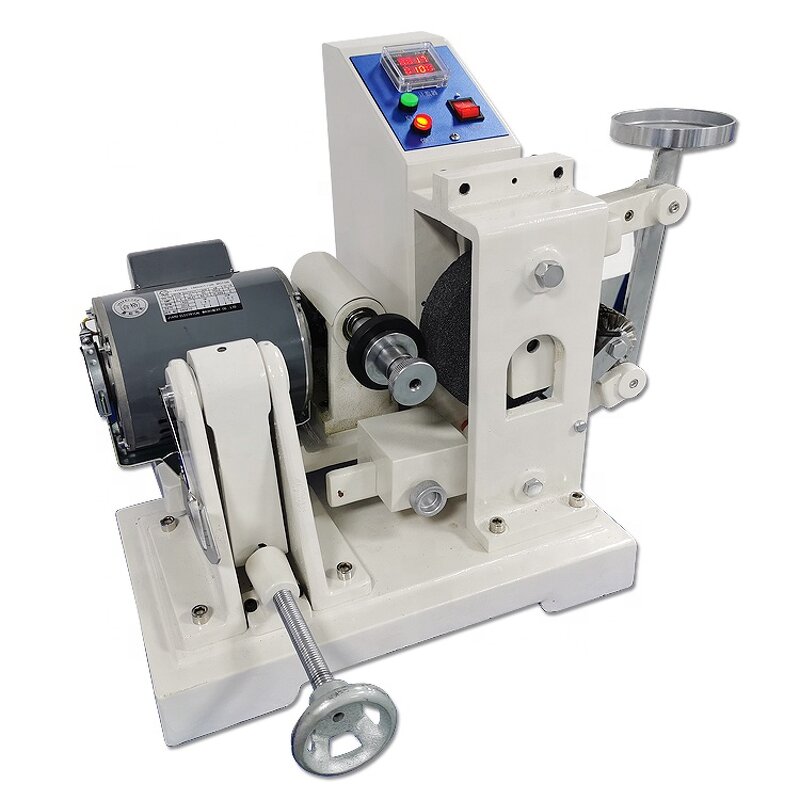 AKRON Abrasion Tester Factory - ISO 4649 for Rubber & Shoe Sole Abrader