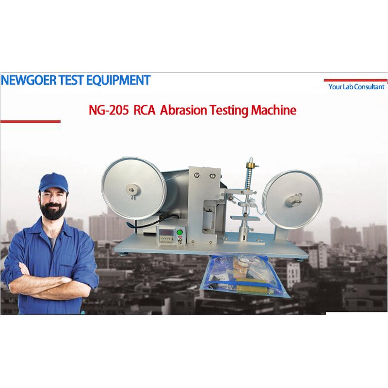 Norman RCA Tester Factory - Mobile Phone Coating Abrasion Wear Testing