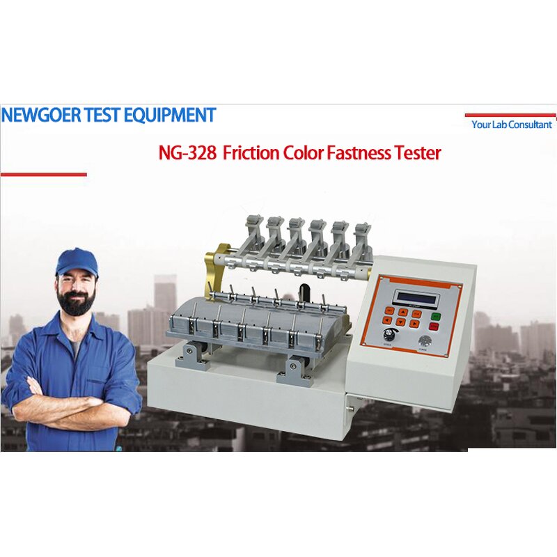 Electric Friction Fastness Tester Supplier - JIS Dyeing Dry Wet Color Fastness