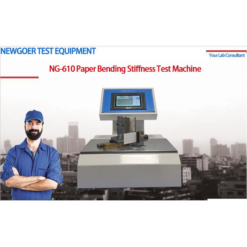 Bending Stiffness Tester Manufacturer - ISO 5628 2493 Paper Cardboard Resistance