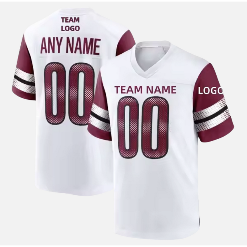 Custom American Football Jersey Manufacturer - 2024-25 New Black High Quality Sublimated