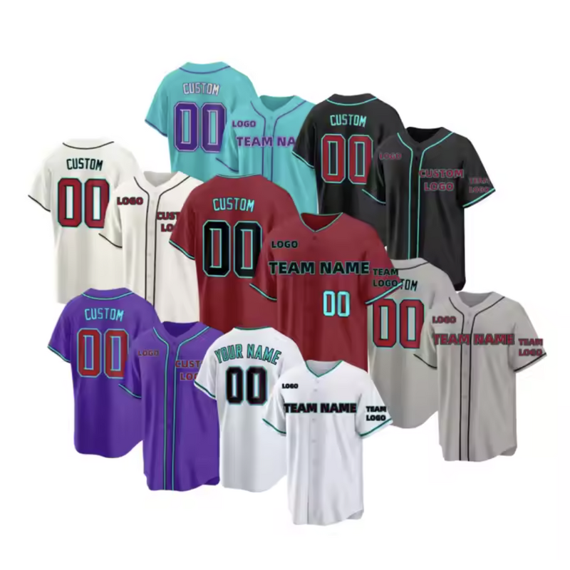 Custom Baseball Jersey Supplier - Hot Sale Embroidered Best Quality #17 #99 #3 #51