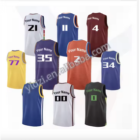 Men's Basketball Jerseys Manufacturer - 2025 High Quality US Design Wholesale Stitched