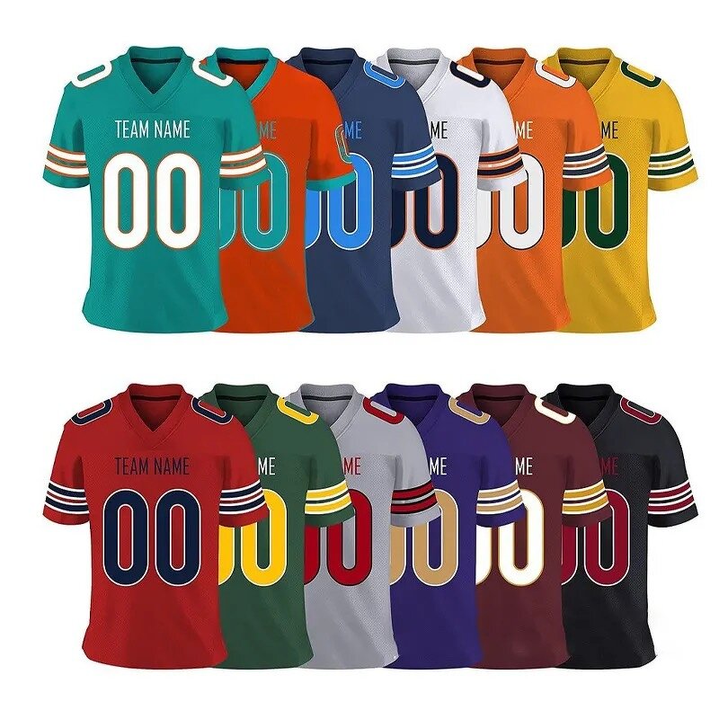 American Football Jersey Manufacturer - Best Quality #10 Trubisky #36 Bettis #90 Watt
