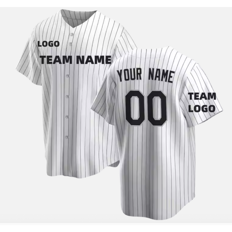 Embroidered Baseball Jersey Factory - 2025 New Wholesale Best Quality Hot Sale Team Colors