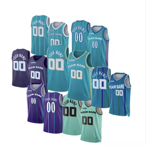 American Basketball Jersey Factory - Hot Sale Best Quality #12 #13 Stitched Breathable