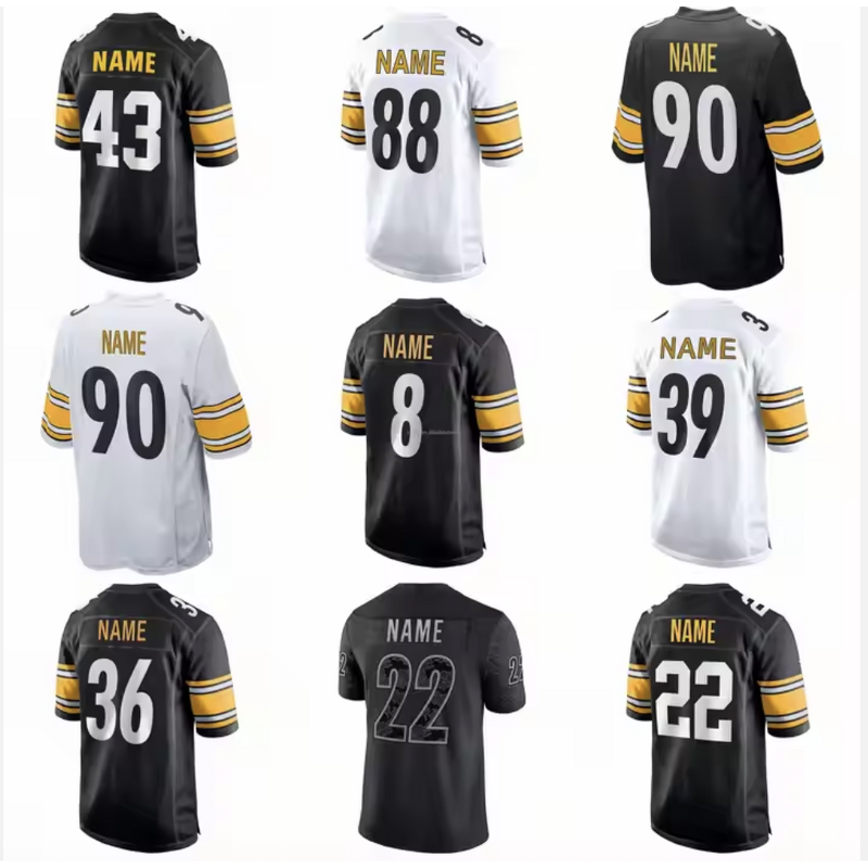 American Football Jersey Manufacturer - Best Quality #10 Trubisky #36 Bettis #90 Watt