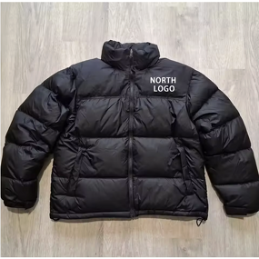 Custom Men's Down Coat Supplier - 2026 Luxury North-Face Long High Quality Plain Hooded