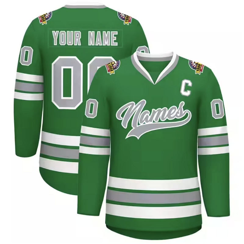 Men's Ice Hockey Jersey Factory - 100% Polyester Back/Front Logo Best Quality #97