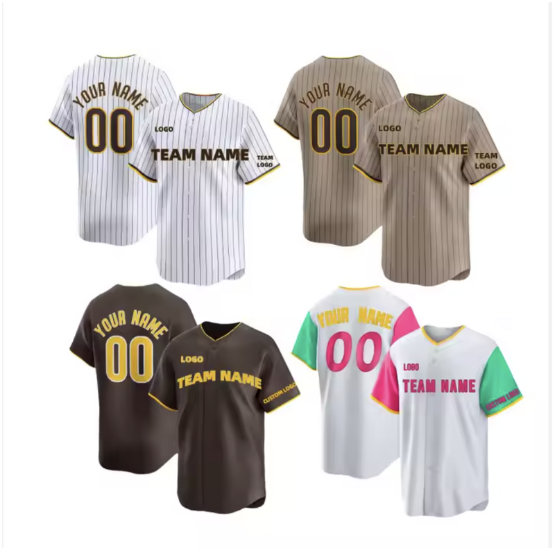 Custom Baseball Jersey Supplier - Hot Sale Embroidered Best Quality #17 #99 #3 #51